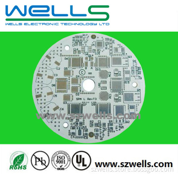 Aluminium LED Lamp PCB with Immersion Tin Finishing